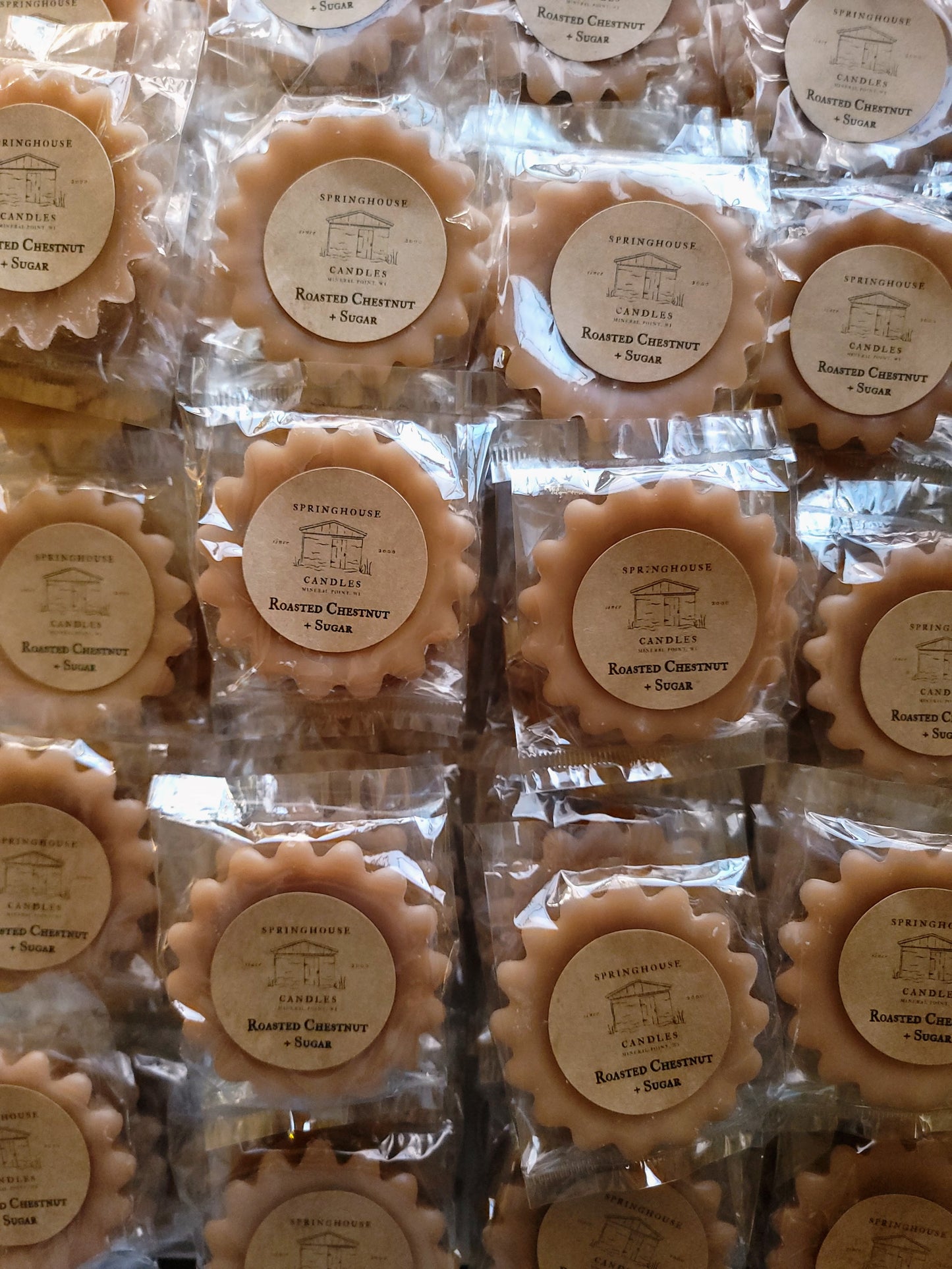 Roasted Chestnut + Sugar Handcrafted Wax Melt