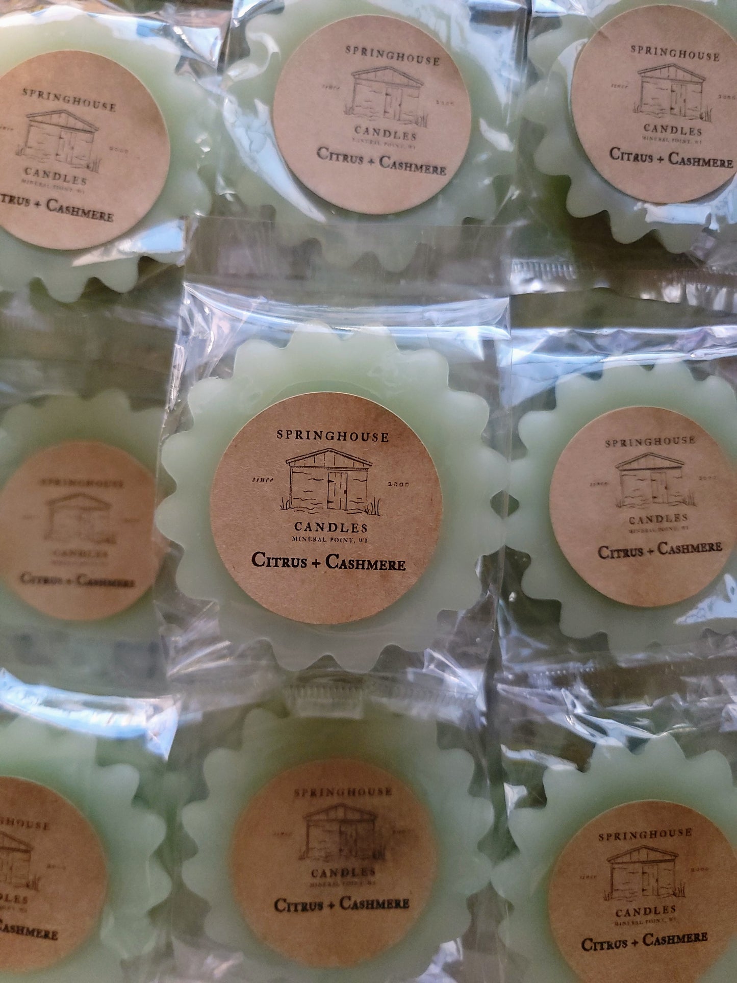 Citrus + Cashmere Handcrafted Wax Melt