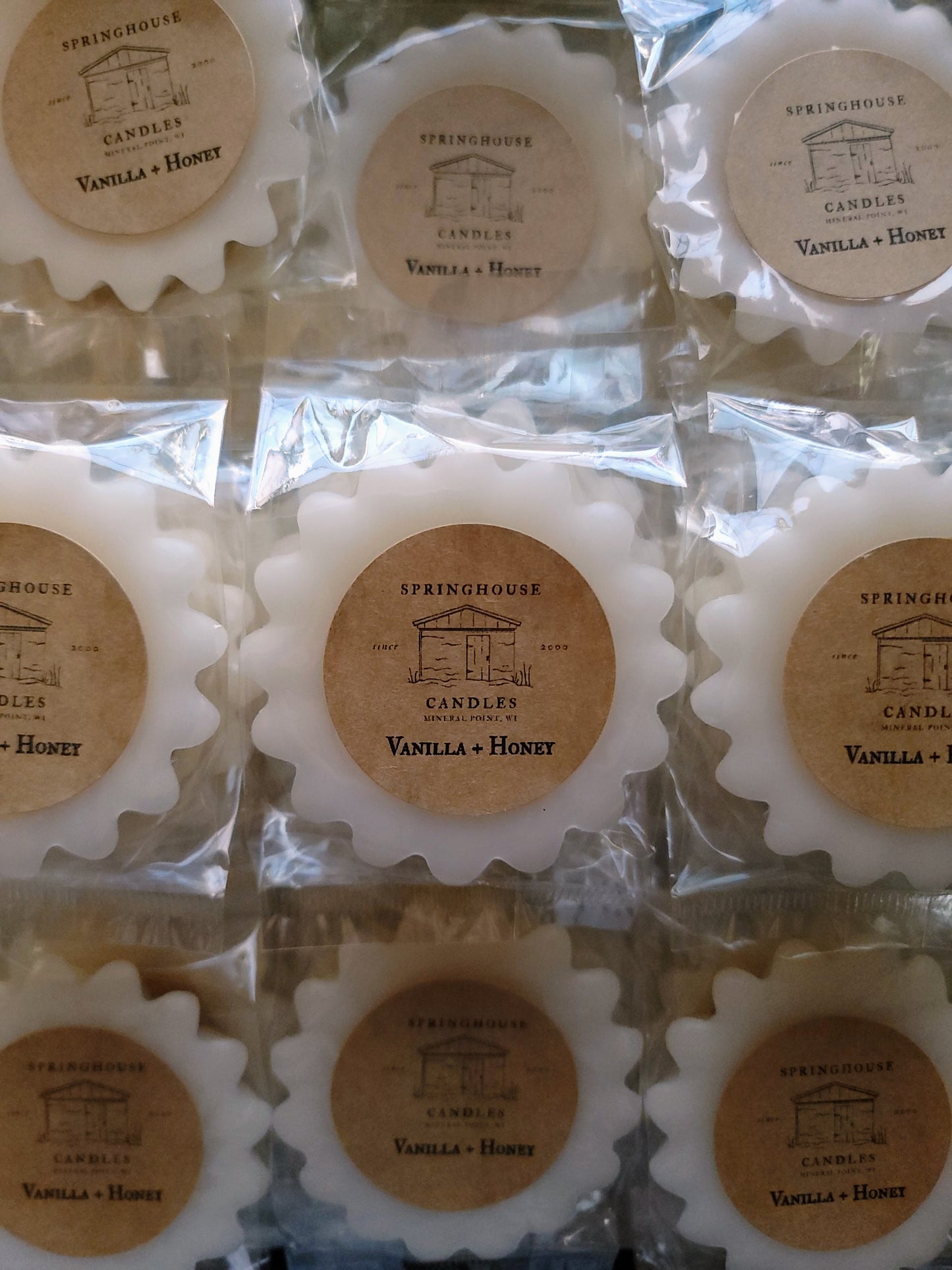 Vanilla + Honey Handcrafted Wax Melt