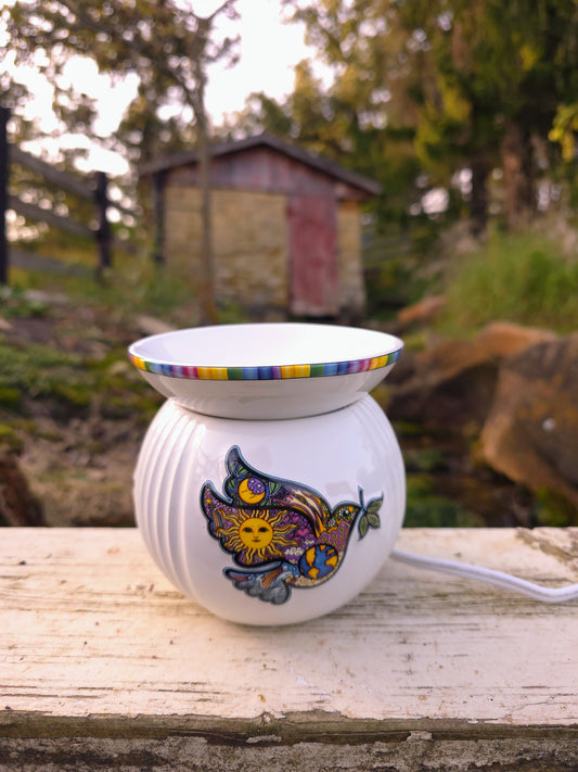 Peace Dove Wax Melt Warmer